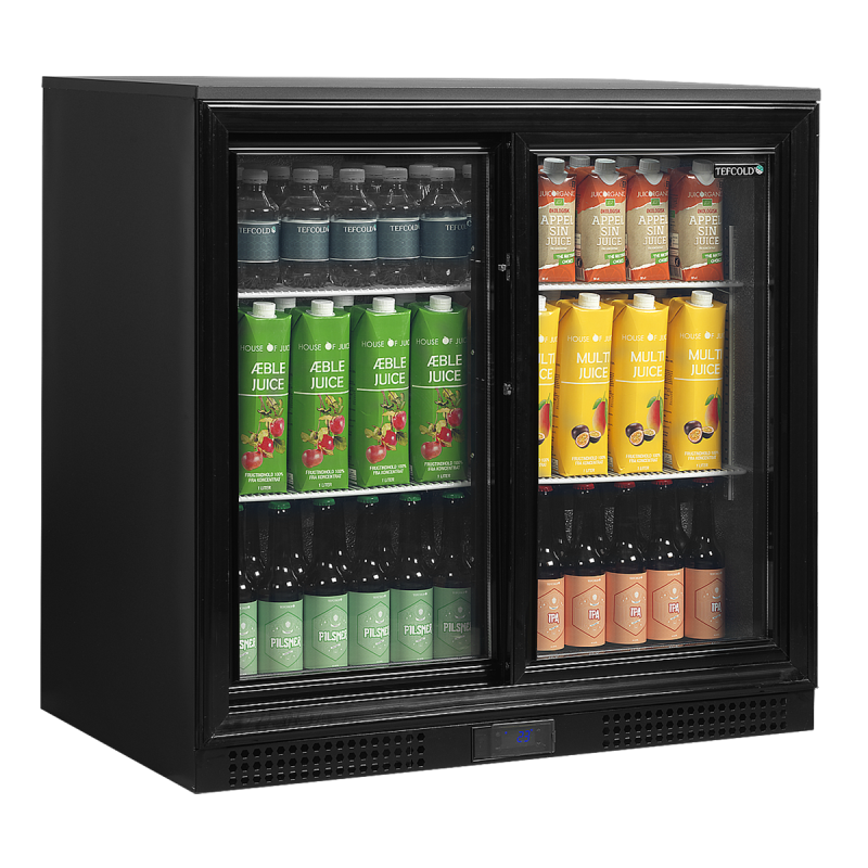 Arrière bar 2 portes vitrées 182 L