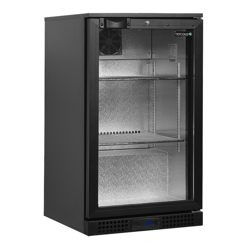 Rear bar with 1 glass door, 92 L