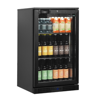 Rear bar with 1 glass door, 92 L