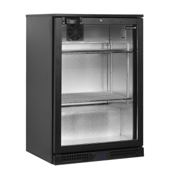 Back bar with 1 glass door,...