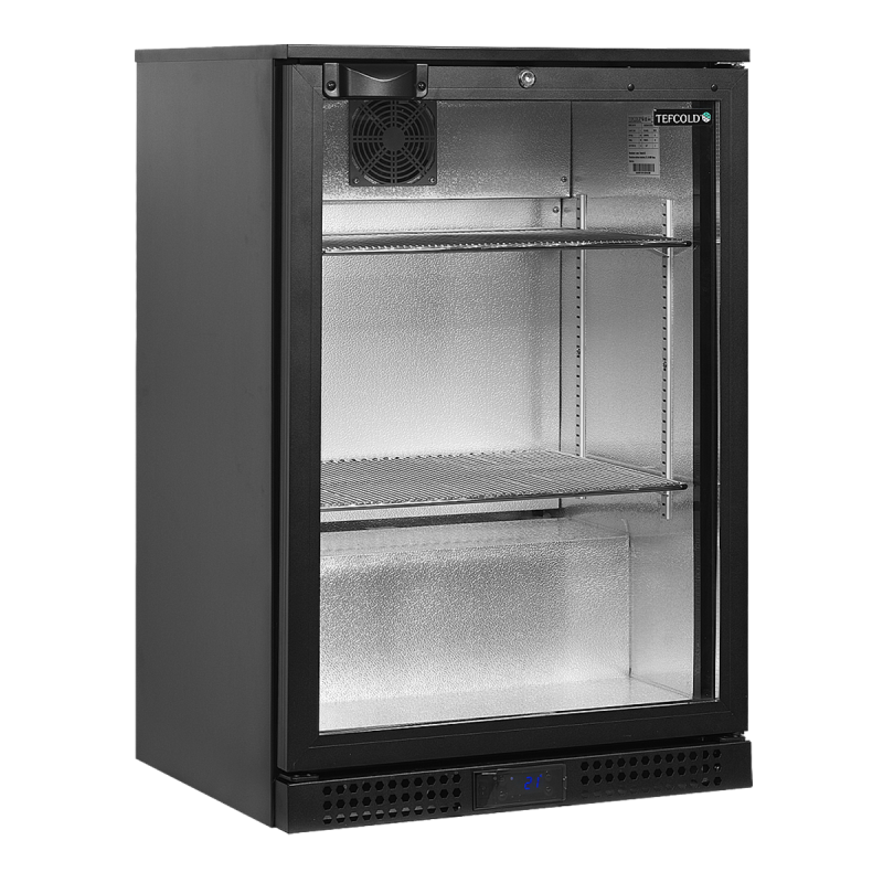 Back bar with 1 glass door, 118 L