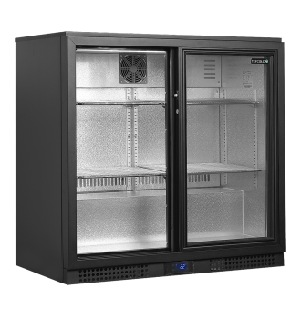 Arrière bar 2 portes vitrées 188 L