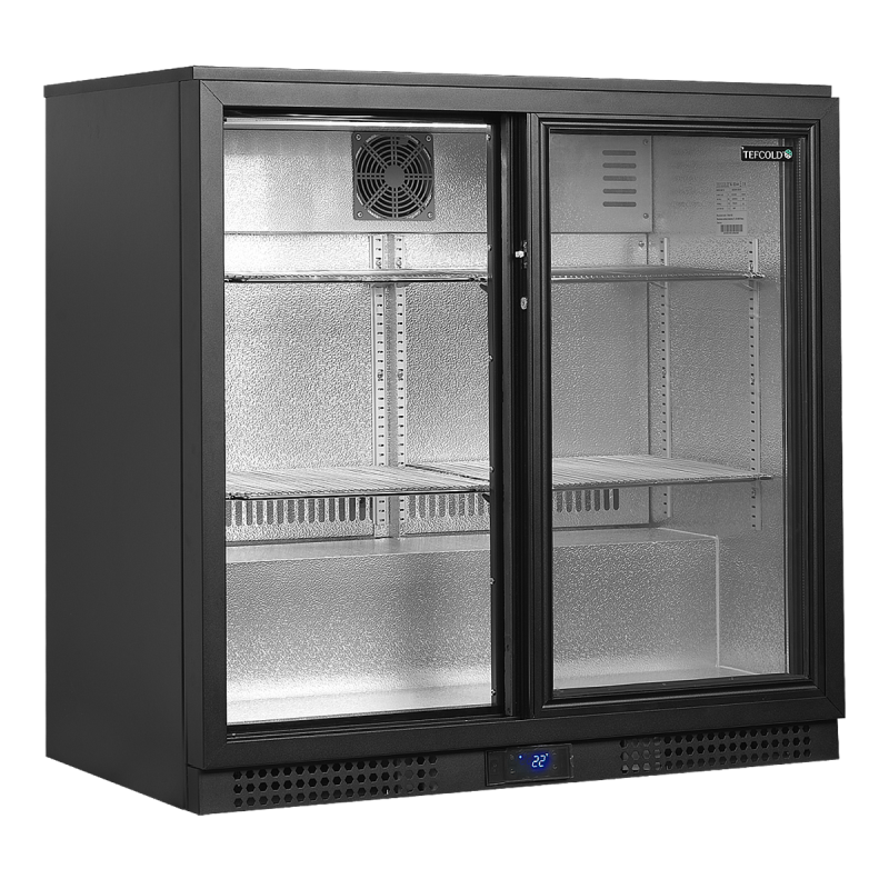 Arrière bar 2 portes vitrées 188 L