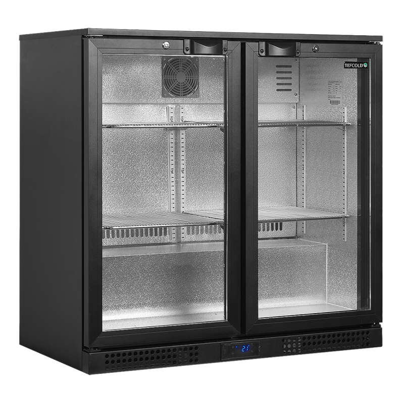 Arrière bar 2 portes vitrées 188 L