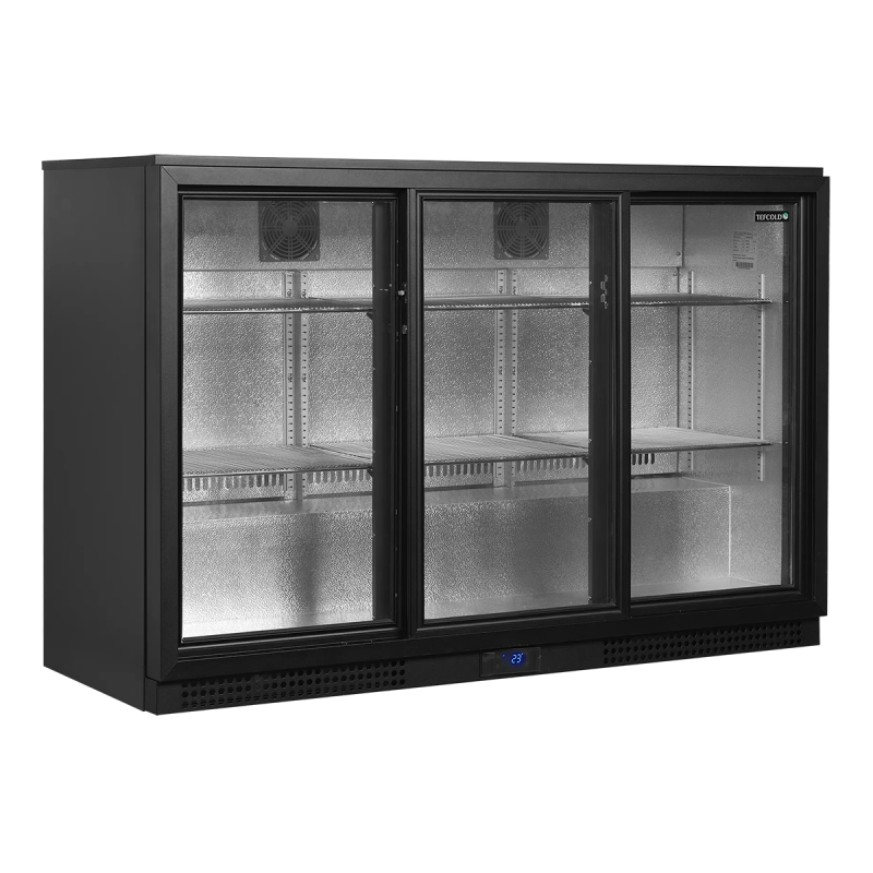 Arrière bar 3 portes vitrées 288 L