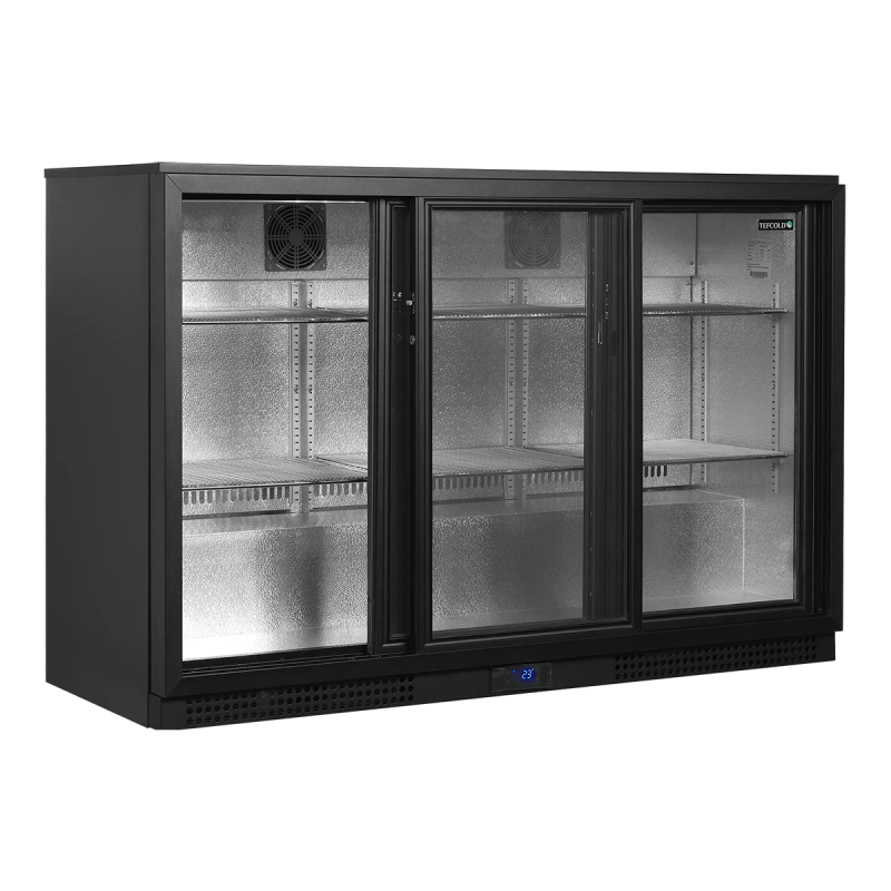 Arrière bar 3 portes vitrées 288 L