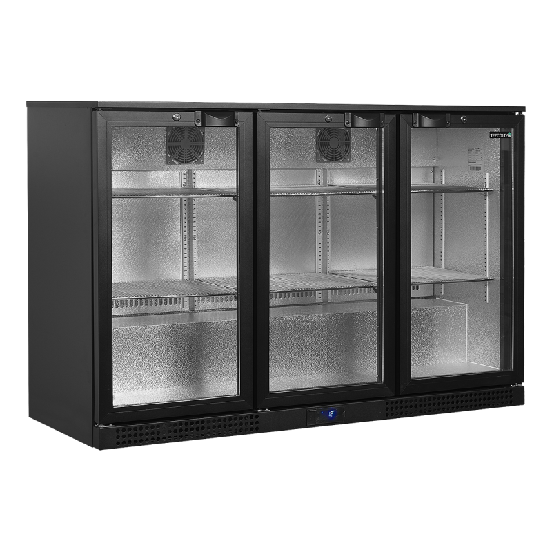 Arrière bar 3 portes vitrées 288 L