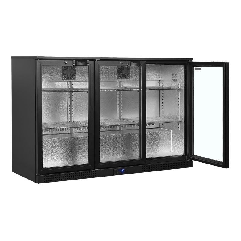 Back bar with 3 glass doors 288 L