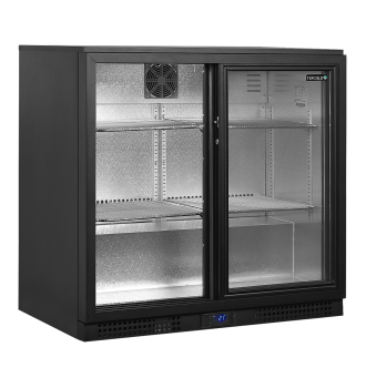 Arrière bar 2 portes vitrées 182 L