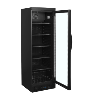 Single Door Glass Beverage Refrigerator 345 L