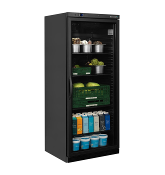 Glass door refrigerator GN2/1 1 door 570 L