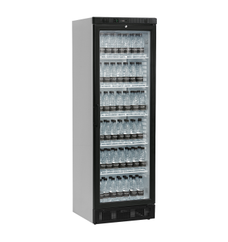 Single glass door beverage...