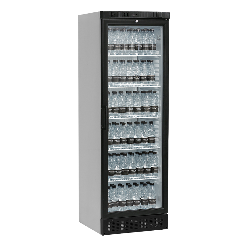 Single glass door beverage refrigerator 347 L