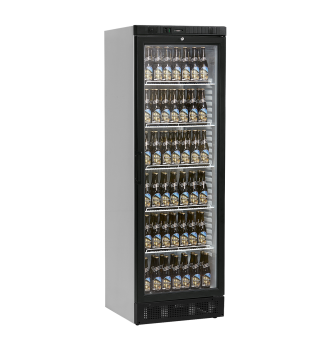 Single glass door beverage refrigerator 347 L