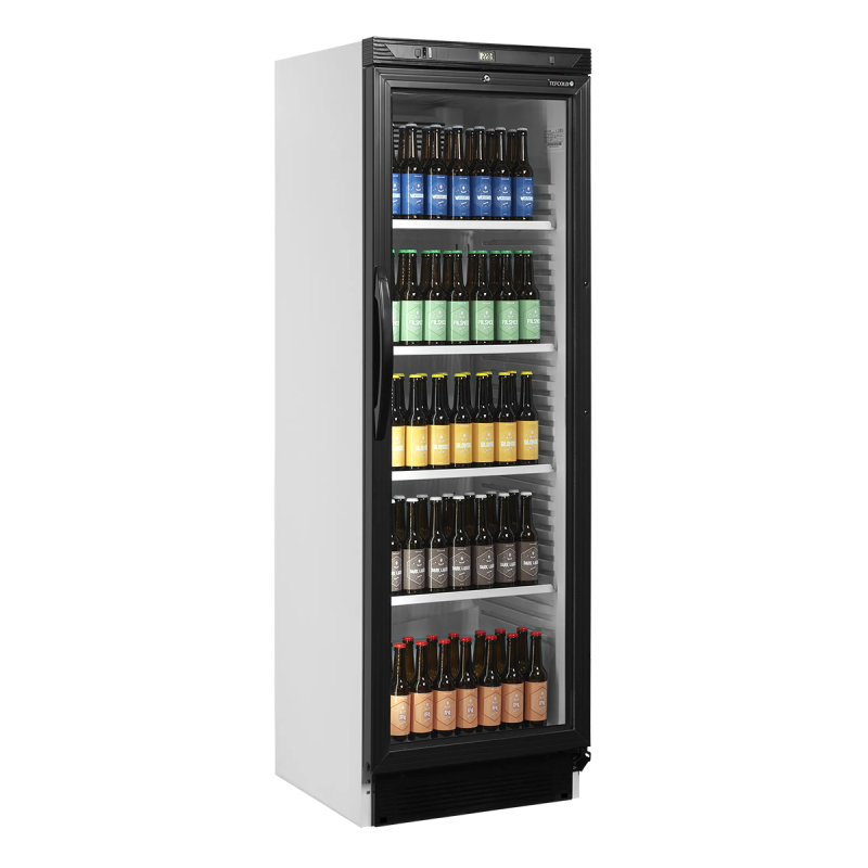 Single Door Glass Beverage Refrigerator 345 L