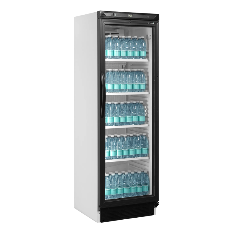Single Door Glass Beverage Refrigerator 345 L