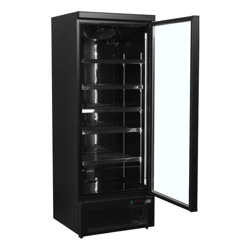 Glass door refrigerator 1 door 459 L