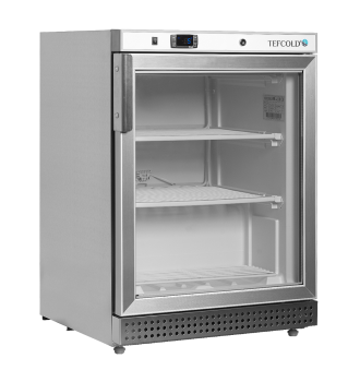 Congélateur vertical vitré 1 porte chauffée 120 L