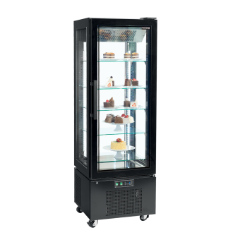Refrigerated glass cabinet (positive cold) 1 door 248 L
