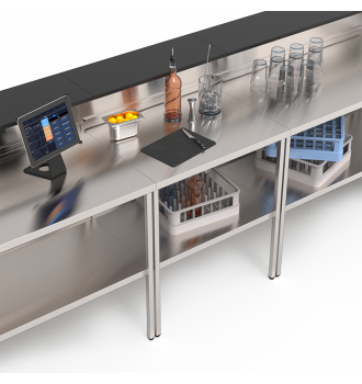 Worktop 77 cm, Éos mobile bar