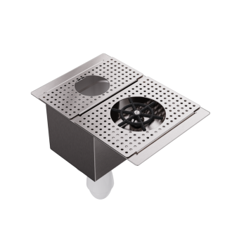 Evier rince shaker et pichets compact