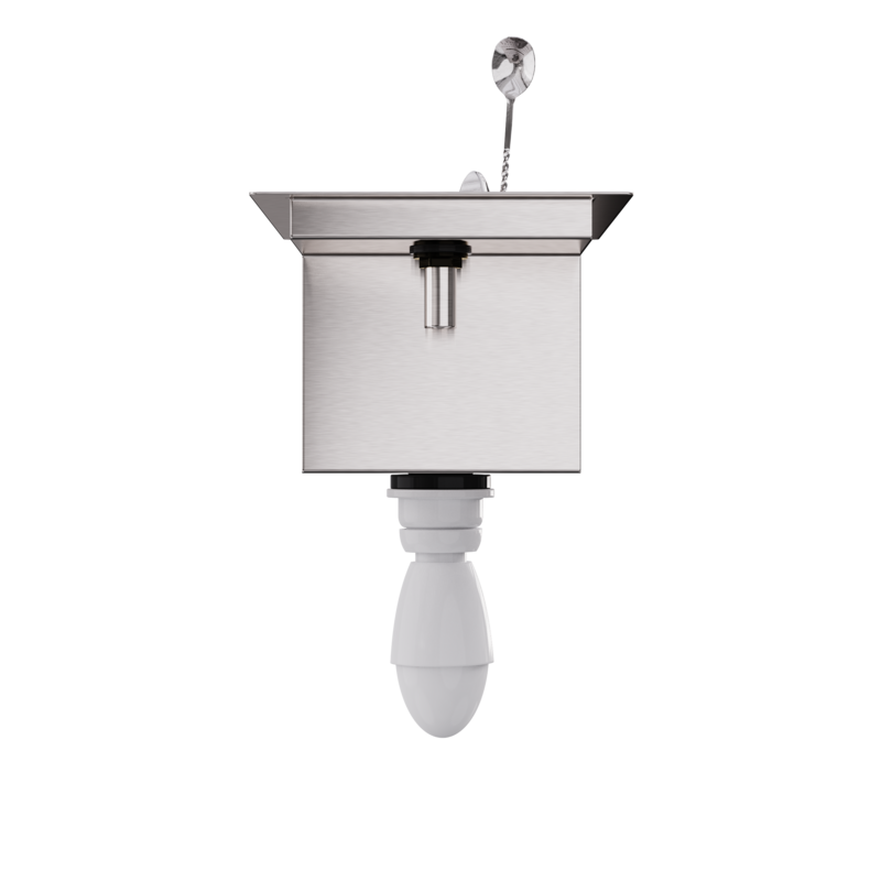 Sink rinse shaker and compact pitchers