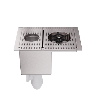 Evier rince shaker et pichets compact