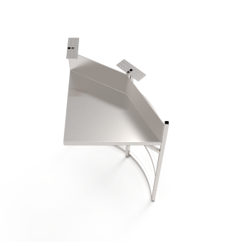 Module arrondie 73 cm, bar mobile Éos