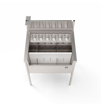 Standard cocktail station 77 cm, Éos mobile bar