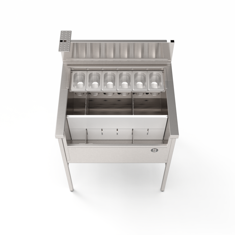 Standard cocktail station 77 cm, Éos mobile bar