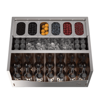 Icewell 70L and double speedrack 16 bottles