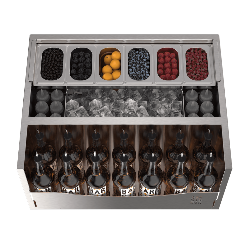 Icewell 70L and double speedrack 16 bottles