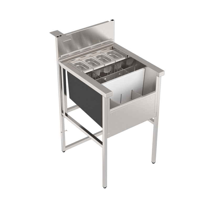 Standard cocktail station 52 cm, Éos mobile bar