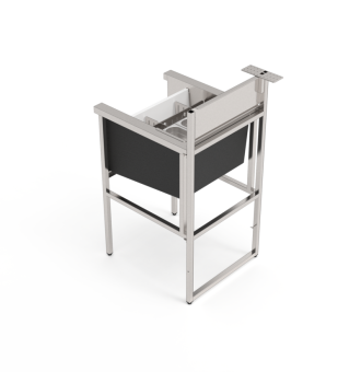 Station cocktail standard 52 cm, bar mobile Éos