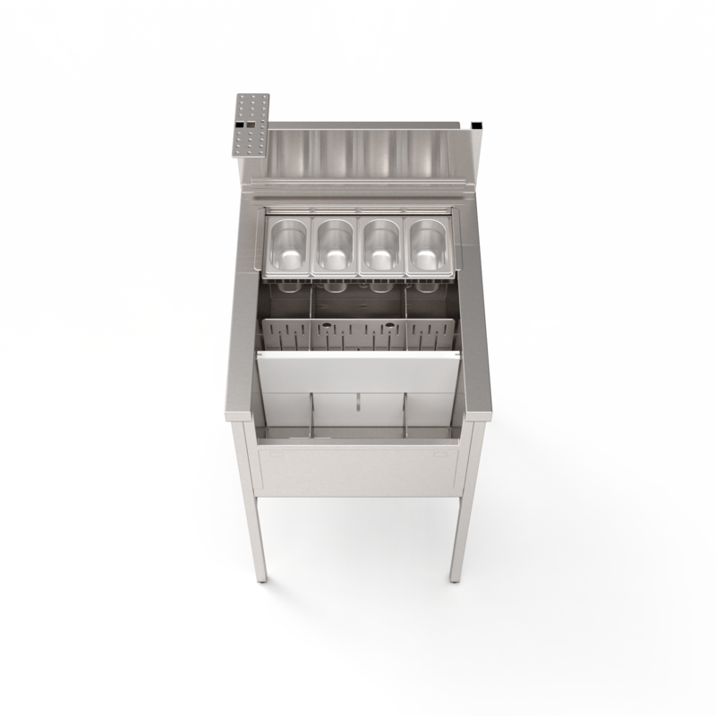 Standard cocktail station 52 cm, Éos mobile bar