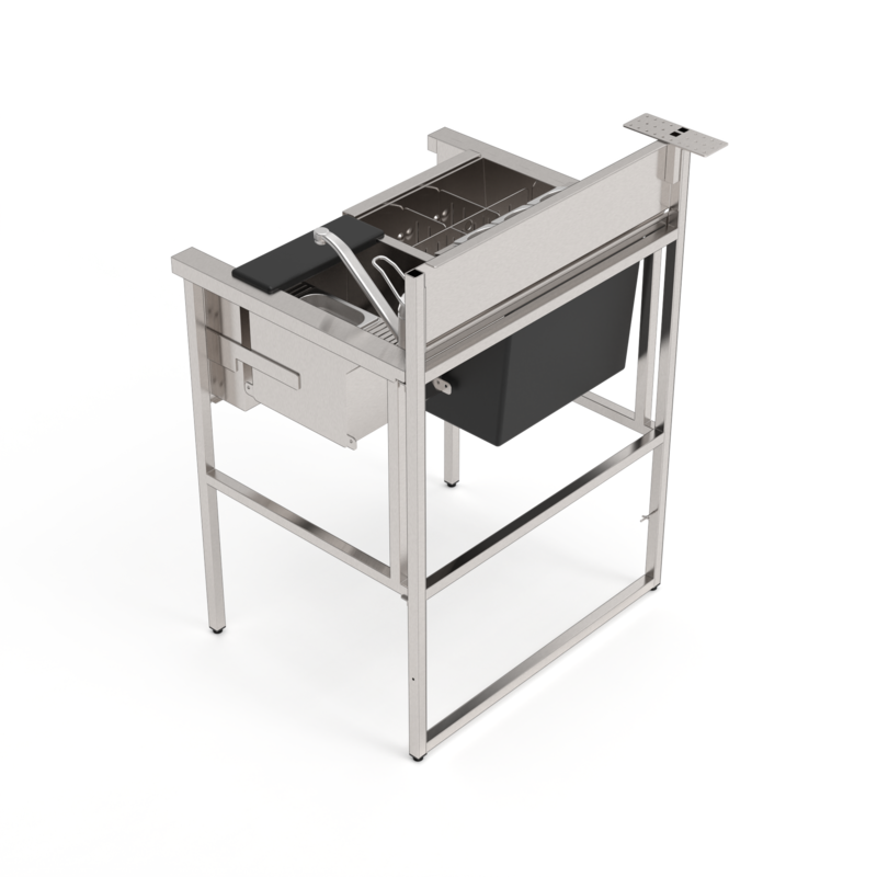 Premium cocktail station 77 cm, Éos mobile bar