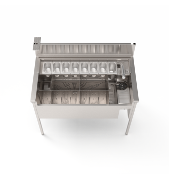 Premium cocktail station 114 cm, Éos mobile bar