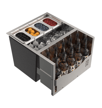 Icewell 38L and double speedrack 10 bottles