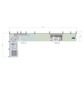 Bar en angle BOSONA