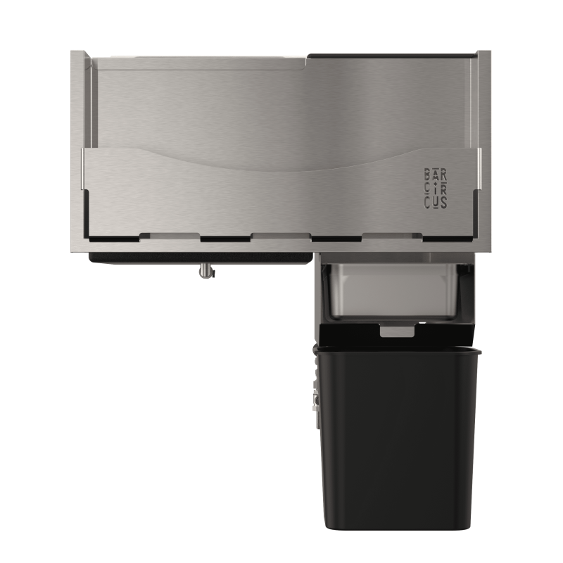 50L cocktail station with liquid-solid separator "Take out"