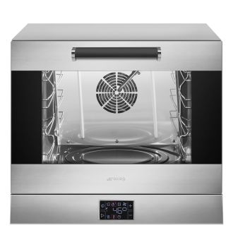 Four à convection professionnel électromécanique à air pulsé 4 plaques