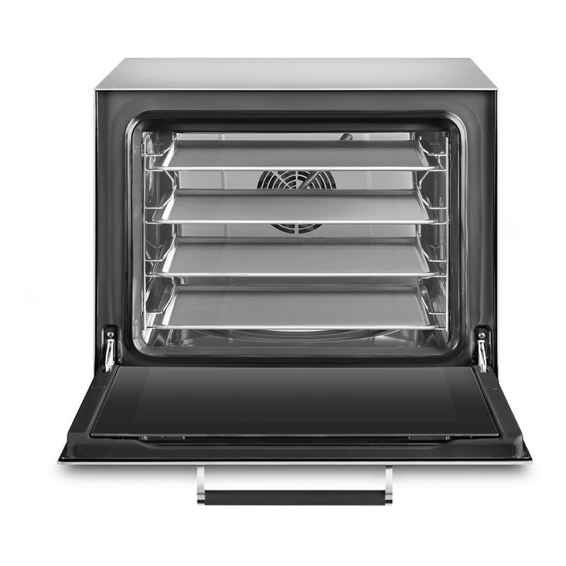 Four à convection professionnel électromécanique à air pulsé 4 plaques