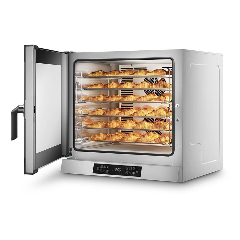 Four à convection professionnel électronique à air pulsé 4 plaques 165,6L