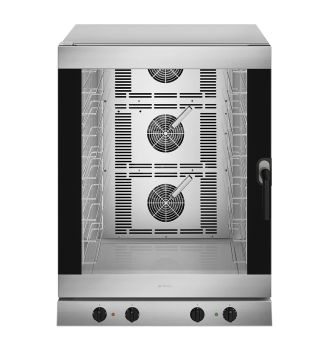 Four à convection professionnel élecromécanique à air pulsé 10 plaques charnière à gauche