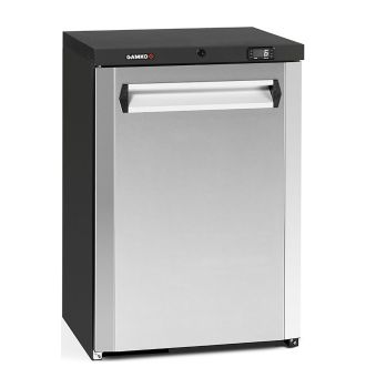 Arrière bar inox 1 porte pleine