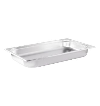 Bacs gastronormes inox GN1/1 prof 100mm