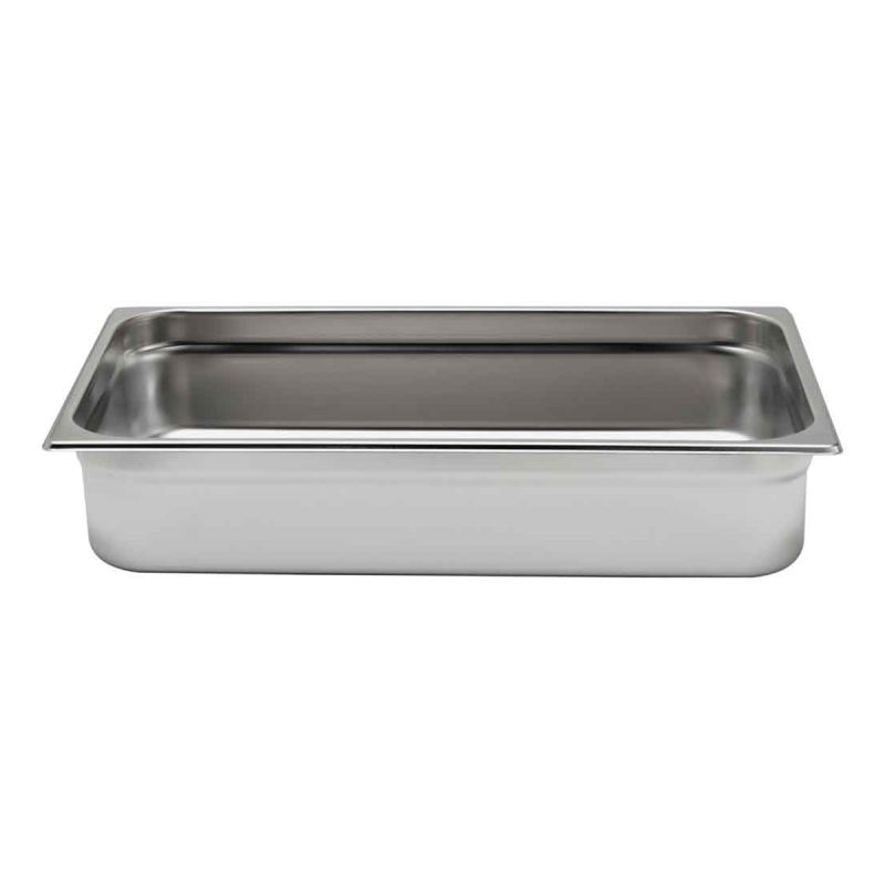 Bacs gastronormes inox GN2/1 prof 65mm