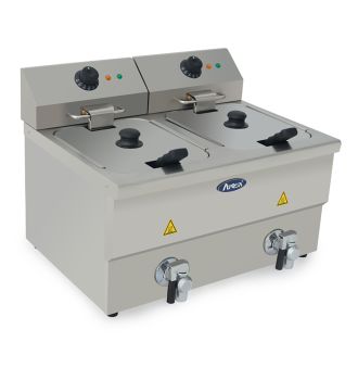 Friteuse electrique 2x8L
