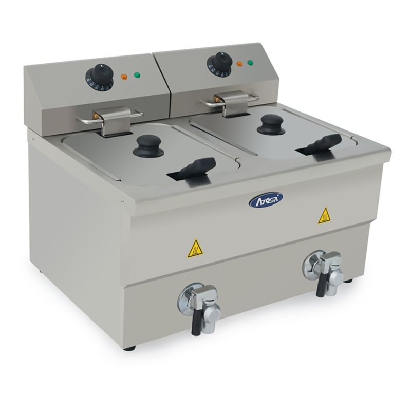 Friteuse electrique 2x8L