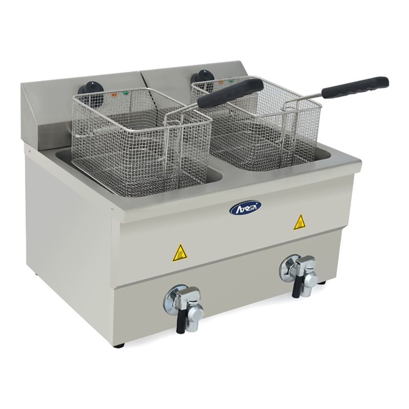 Friteuse electrique 2x8L